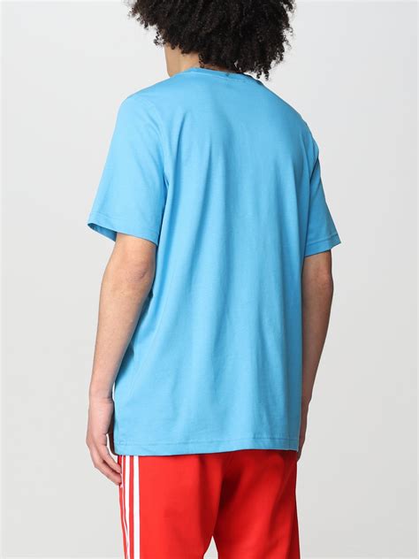 t shirt adidas hellblau herren|blaue T.